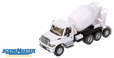 Walthers SceneMaster 949-11678 HO Scale International(R) 7600 3Axle Cement Mixer