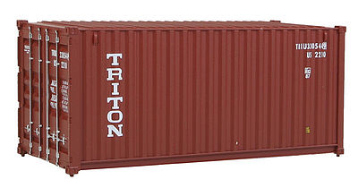 Walthers SceneMaster 949-8053 HO Scale 20' Corrugated Container - Triton