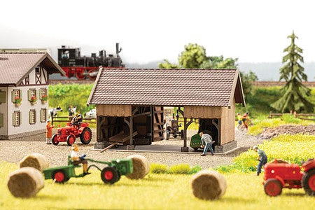 Noch 66716 HO Scale Shed -- Laser-Cut Card Kit - 4-5/16 x 2-5/8 x 2-9/16" 10.9 x 6.7 x 6.4cm