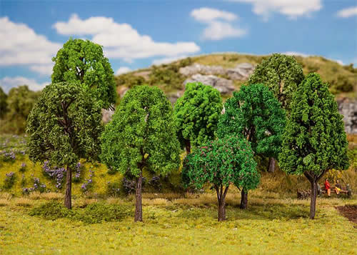 Faller 181477 A Scale Mixed Forest Trees -- 20 Trees