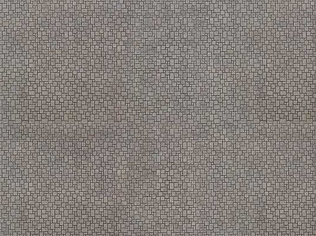 Noch 56982 N Scale Printed Cardstock 3-D Texture Sheet -- Modern Pavement