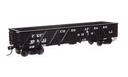 Walthers Mainline 910-56109 HO 40' Drop-Bottom Gondola - C&O #29813