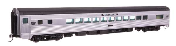 Walthers Mainline 910-30213 HO Scale 85' Budd Coach Small Window RTR Penn Central