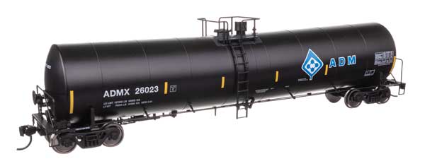Walthers Mainline 910-48222 HO Scale Trinity Tank Car RTR ADM #26023