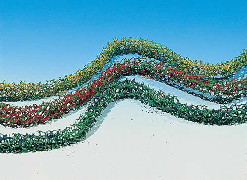 Faller 181443 All Scale Bushes-Hedges -- Large - 3/16 x 1/8 x 20"