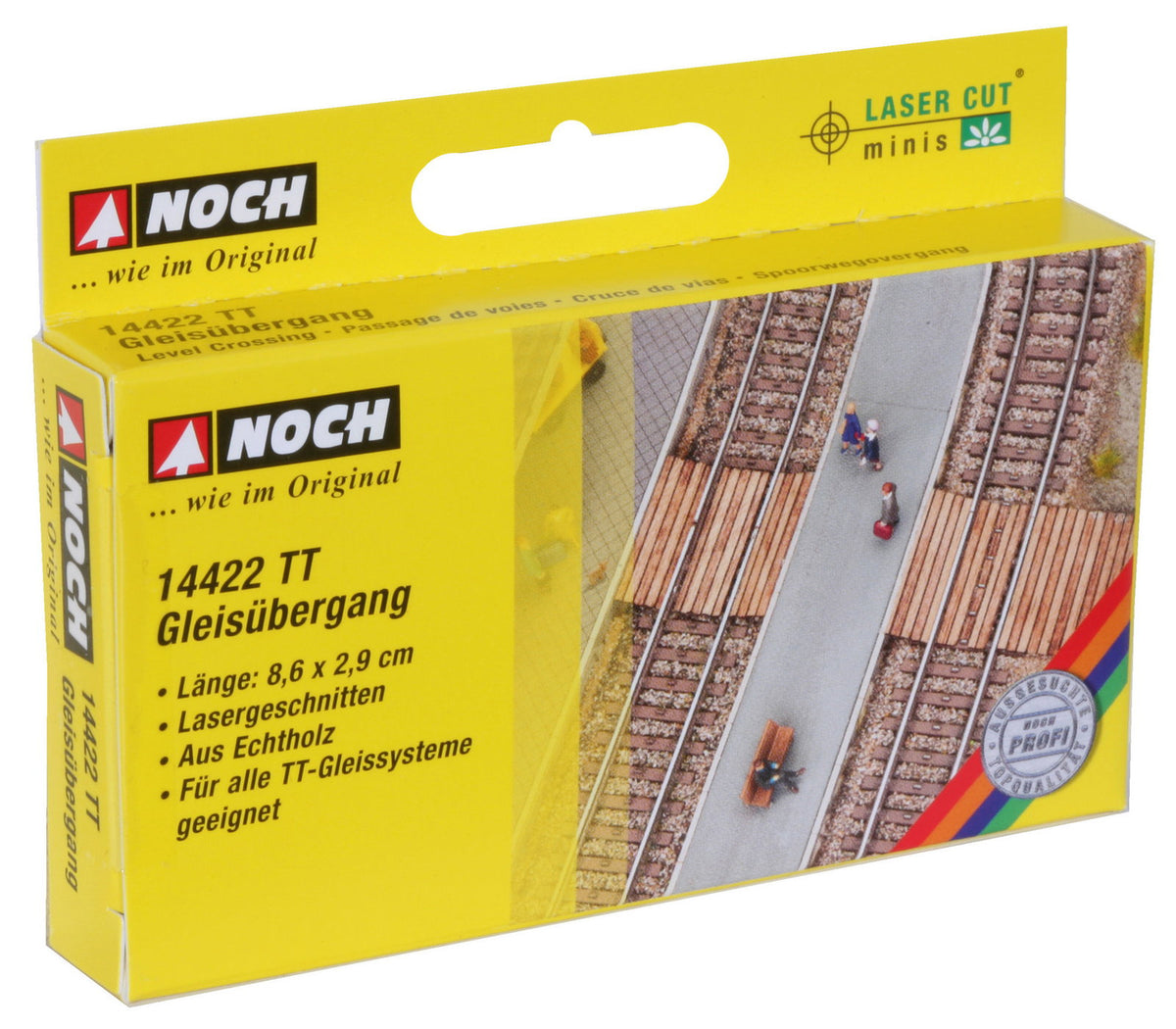 Noch 14422 TT Scale Level Crossing Laser-Cut Kit