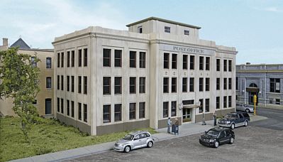 Walthers Cornerstone 933-3782 HO Scale United States Post Office -- Kit