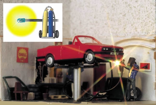 Busch 5931 A Scale Electronic Welder -- 14 to 16 Volts, Approximately 70mA, AC or DC