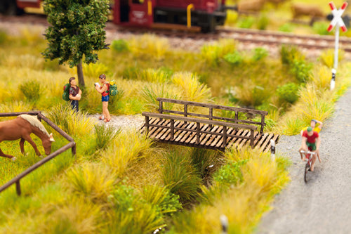 Noch 14620 N Scale Small Foot Bridge -- Laser-Cut Wood Kit
