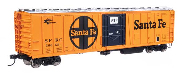 Walthers Mainline 910-3775 HO Scale 50' AAR Reefer Car Santa Fe #56655