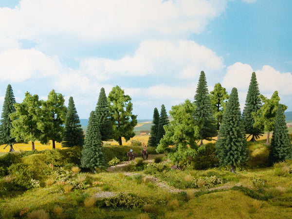 Noch 24620 All Scale Mixed Forest Trees pkg(8)
