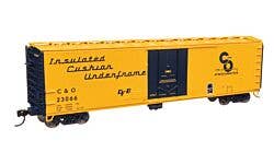 Walthers Mainline 910-2856 HO 50' PC&F Boxcar - C&O #23066