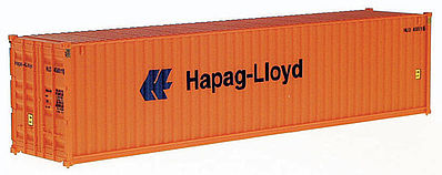 Walthers SceneMaster 949-8254 HO Scale 40' Hi Cube Side Container Hapag-Lloyd