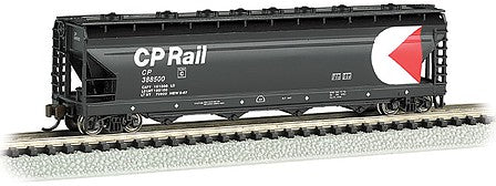 Bachmann 17565 N Scale ACF 56' 4-Bay Center-Flow Canadian Pacific