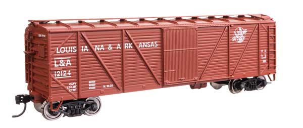 Walthers Mainline 910-40367 HO Scale 40' ARA Boxcar RTR L&A #12124