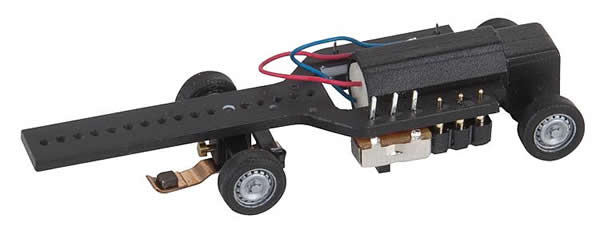 Faller 163704 HO Scale Two-Axle Van Mechanism Only - Car System -- Adjustable to fit 1-1/8" 2.8cm to 2-1/8" 5.4cm Wheelbase