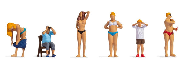 Noch 15847 HO Scale Voyeurs -- Adult Content pkg(6)