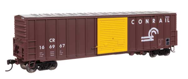 Walthers Mainline 910-46040 HO Scale 50' ACF Boxcar RTR Conrail #166967