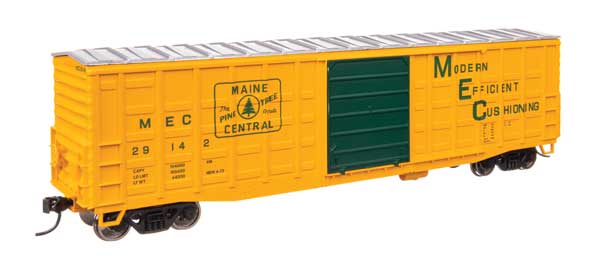 Walthers Mainline 910-46714 HO Scale 50' Waffle Boxcar RTR MEC #29142