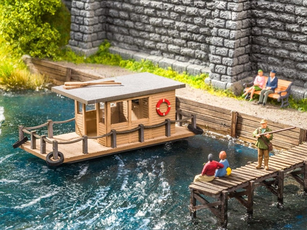 Noch 14224 HO Scale Laser-Cut Kit - Laser-Cut Minis -- Houseboat