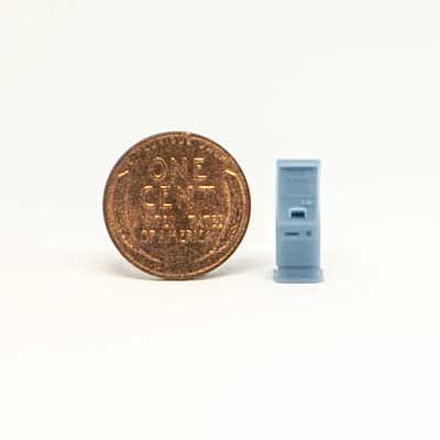All Scale Miniatures 871933 HO Scale Modern Automated Teller Machine