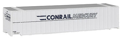 Walthers SceneMaster 949-8843 N Scale 48' Ribbed Side Container Conrail Mercury