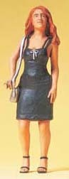 Preiser 45509 G Scale Pedestrian -- Young Woman Standing
