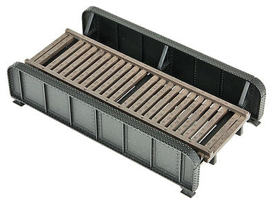 Walthers Cornerstone 933-4500 HO Scale 30' Single-Track Railroad Bridge -- Kit