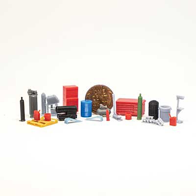 All Scale Miniatures 870949 HO Scale 25-Piece Garage Kit