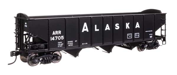 Walthers Mainline 910-56733 HO Scale 70-Ton AAR Hopper RTR Alaska #14705