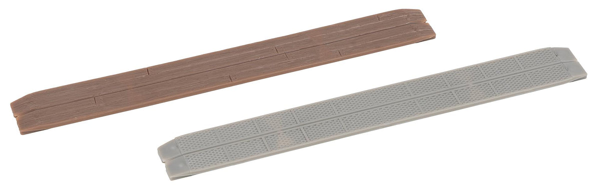 Faller 180969 HO Scale 2 Level Crossings, Wood & Rubber