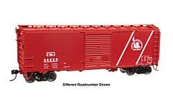 Walthers Mainline 910-45207 HO 40' ACF Welded Boxcar - CNJ #20918