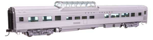 Walthers Mainline 910-30417 HO Scale 85' Budd Dome Coach RTR Rock Island