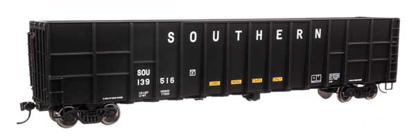 Walthers Mainline 910-6121 HO Scale 61' Wood Chip Gondola Southern #139516
