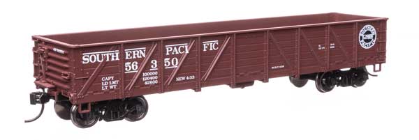 Walthers Mainline 910-56121 HO Scale 40' Gondola RTR SP #56350