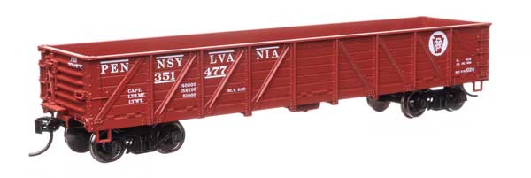 Walthers Mainline 910-56116 HO Scale 40' Gondola RTR PRR #351477