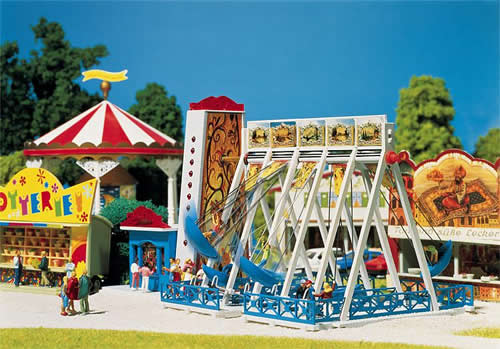 Faller 140318 HO Scale Swingboats Kit (Operating Model)