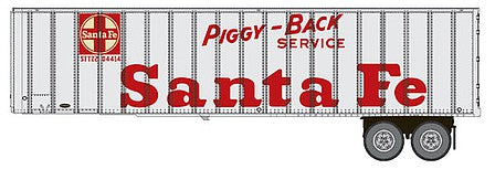 Walthers SceneMaster 949-2612 HO Flexi-Van 40' Trailer Santa Fe