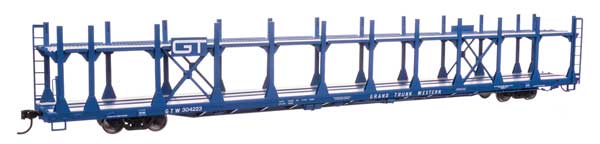 Walthers Mainline 910-8033 HO Scale 89' Flatcar Auto Rack GTW #304223