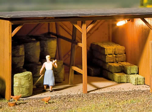 Faller 180907 HO Scale Hay Bales -- Kit pkg(20)