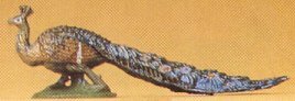 Preiser 47087 1/25 Scale Wild Animal Figures Peacock