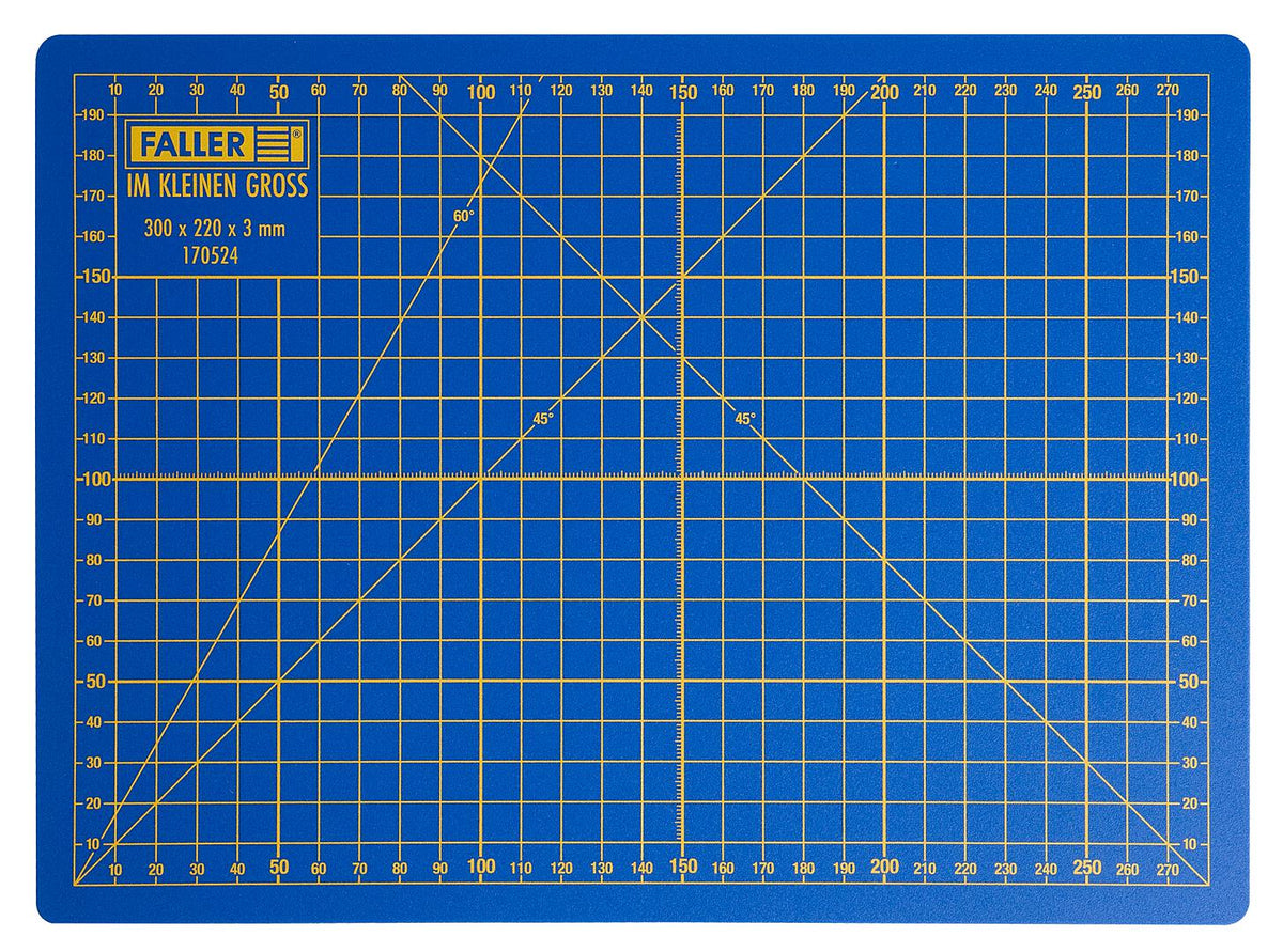 Faller 170524 All Scale Self-Healing Cutting Mat, 300 x 220 mm