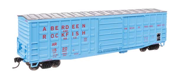 Walthers Mainline 910-46702 HO Scale 50' Waffle Boxcar RTR A&R #1520