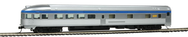 Walthers Mainline 910-30359 HO Scale 85' Budd Observation RTR VIA Rail Canada