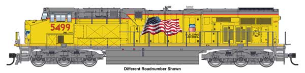 Walthers Mainline 910-20233 HO Scale GE ES44AC GEVO ESU Sound DCC UP #5544