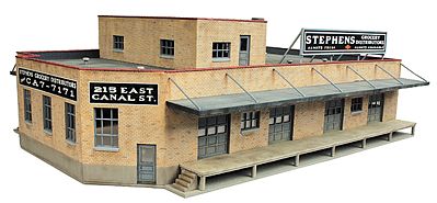 Walthers Cornerstone 933-3760 HO Scale Grocery Distributor -- Kit