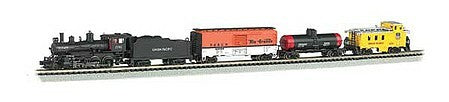 Bachmann 24133 N Scale Whistle Stop Steam Train Set Sound DCC Union