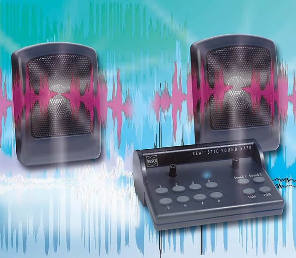 Busch 5770 A Scale Realistic Sound -- Universal (Instructions and sounds in German only)