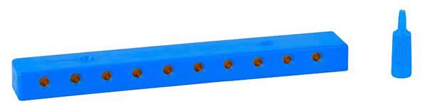 Faller 180803 All Scale Blue Low-Voltage Distribution Plate, 2.5 mm