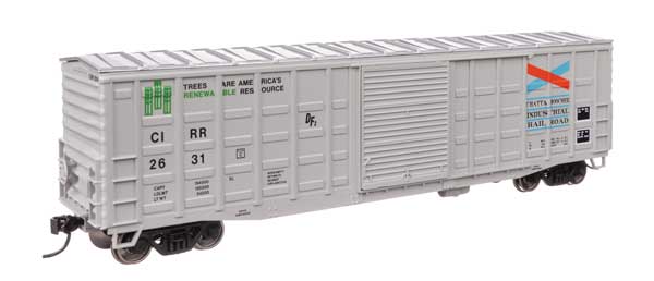 Walthers Mainline 910-46706 HO Scale 50' Waffle Boxcar RTR CIRR #2631